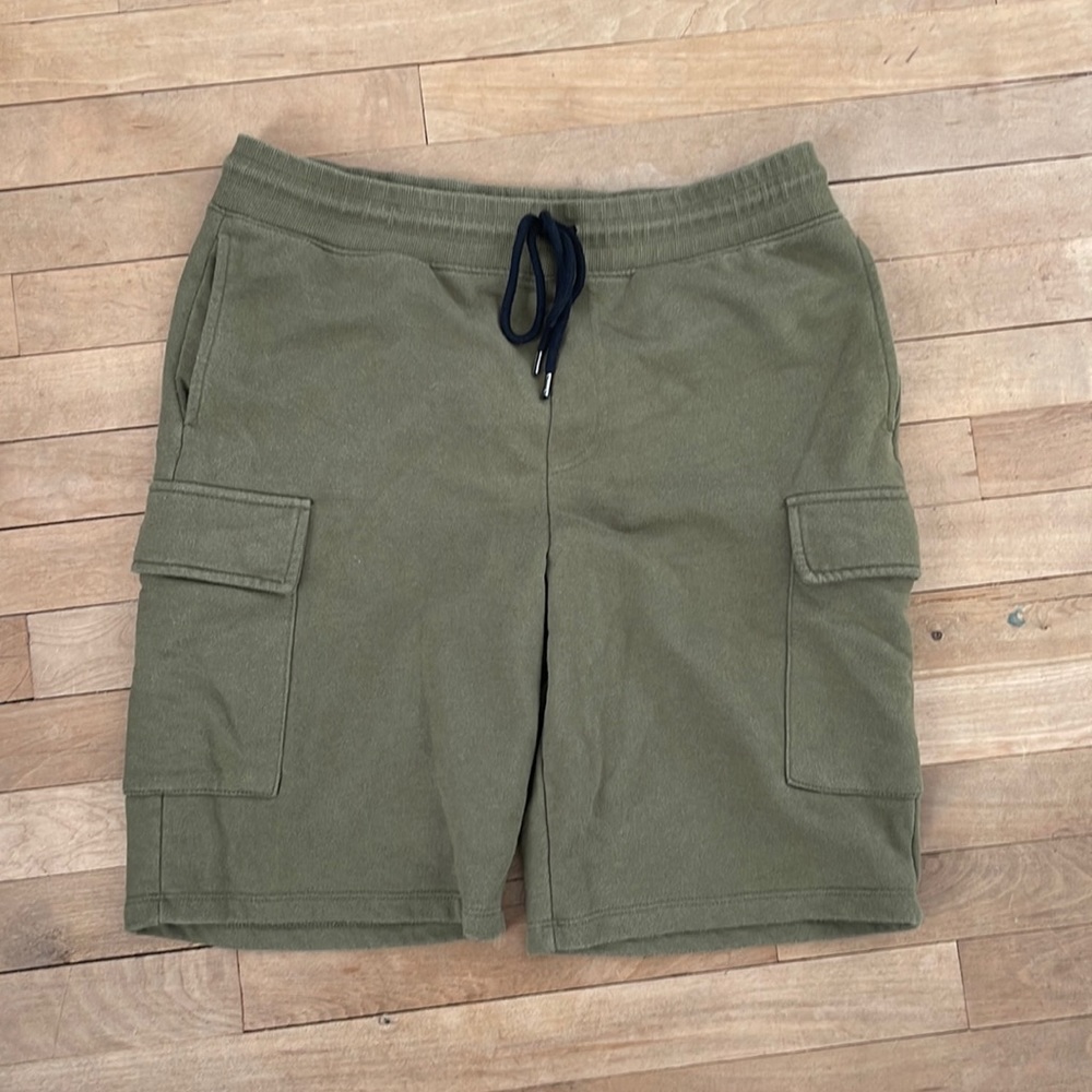 Men’s sweat cargo shorts